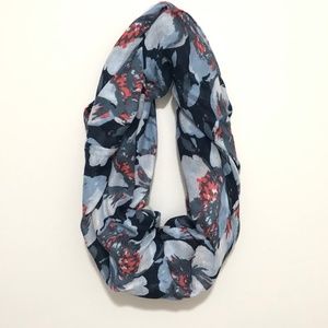 LOFT The Infinity Scarf in gorgeous Garden Blue